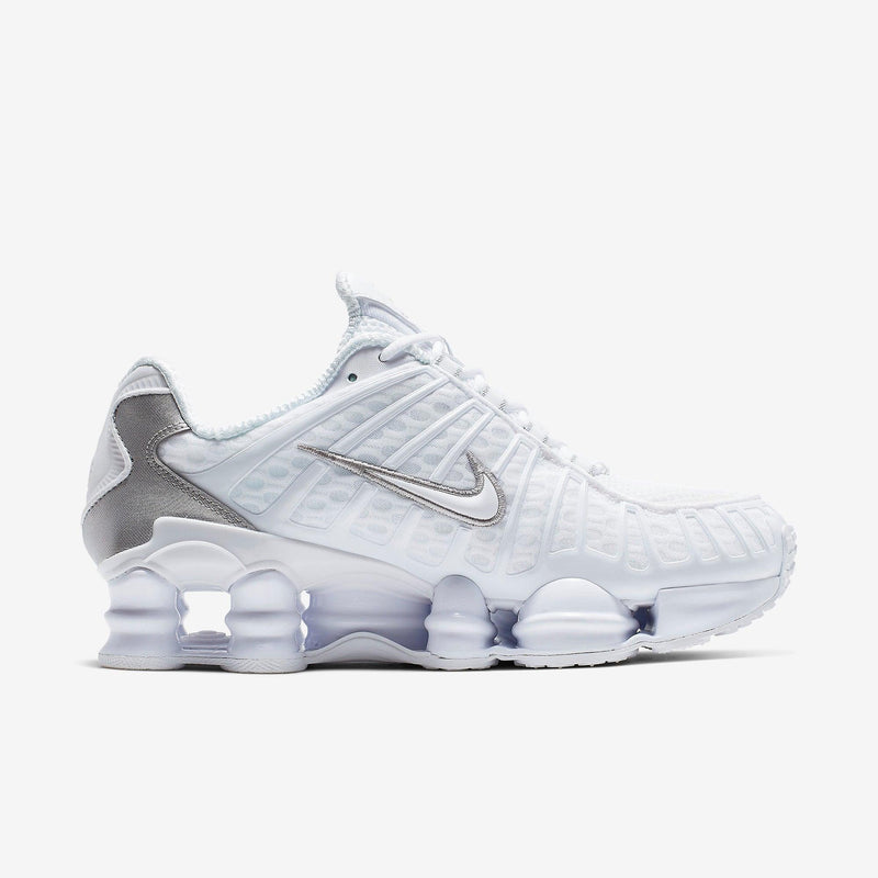 Nike Shox TL - White Metallic Silver