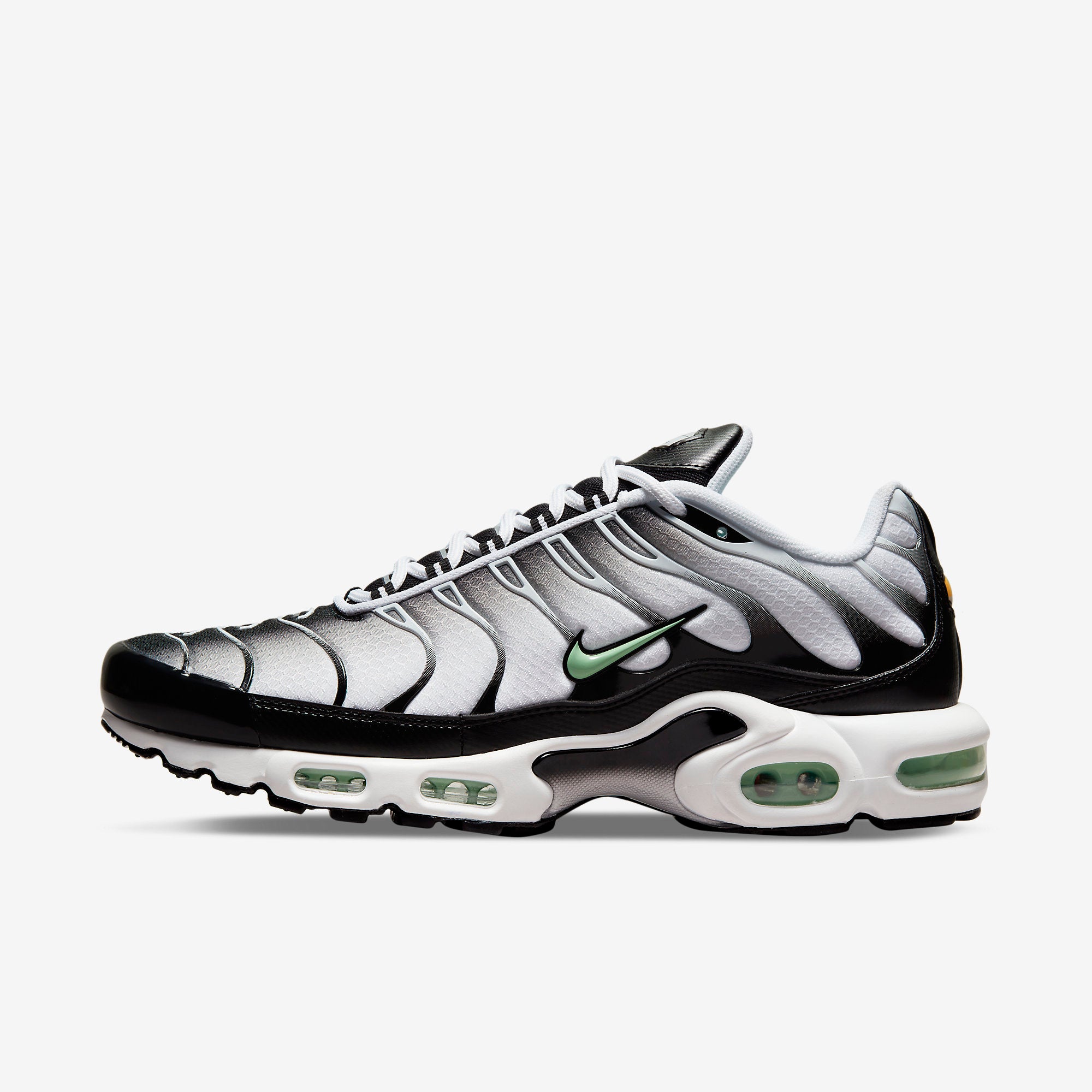 Nike Air Max Plus White Black Mint Green
