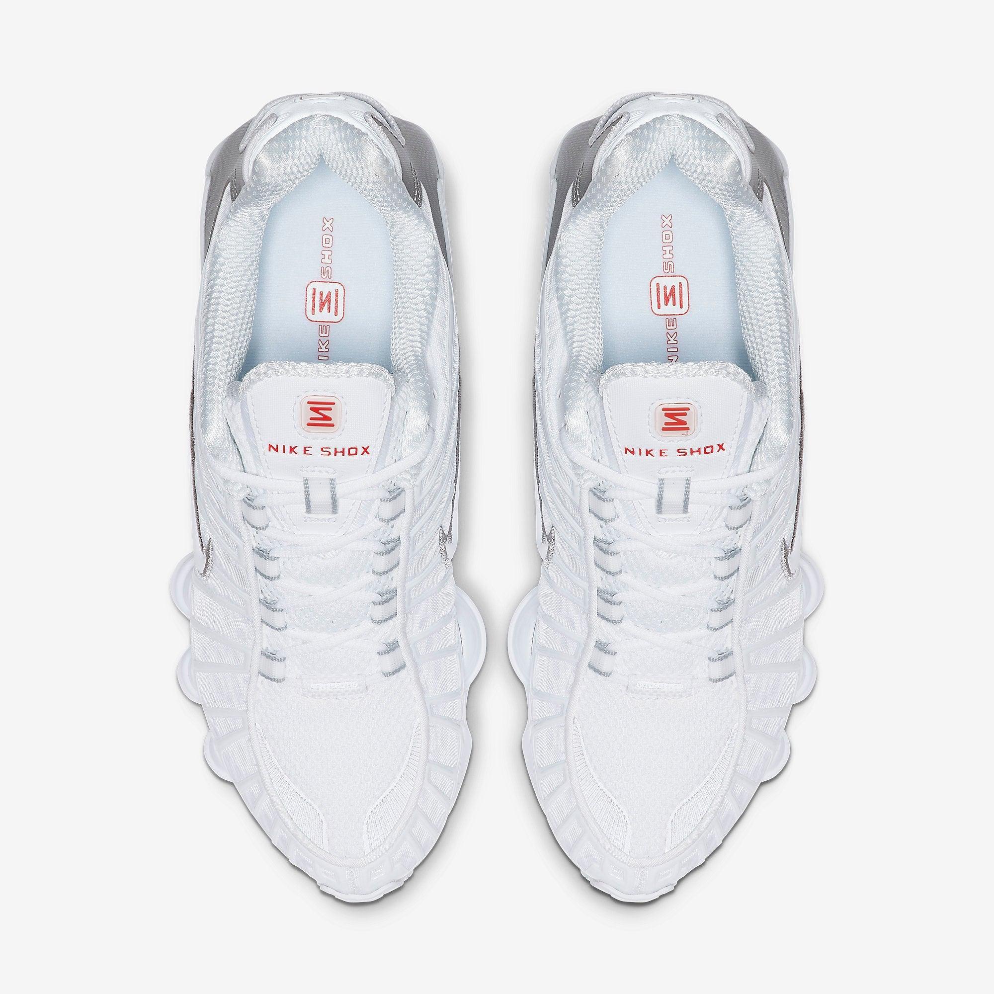 Nike Shox TL - White Metallic Silver